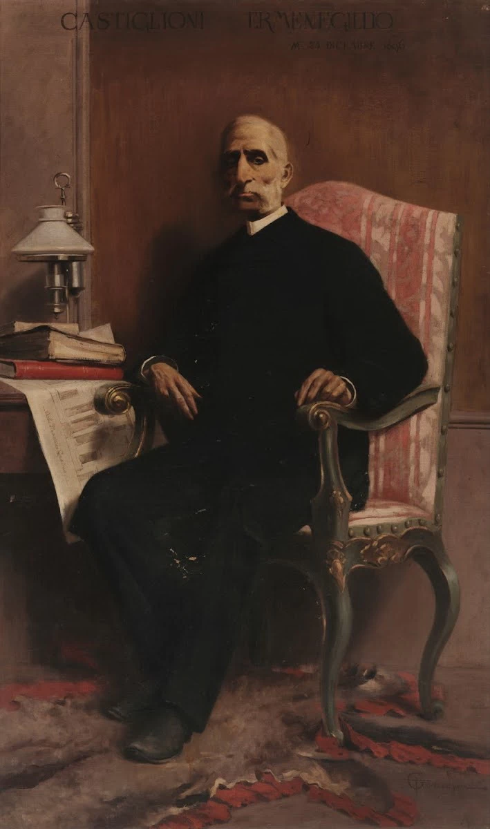 Ritratto di Ermenegildo Castiglioni - Ospedale Maggiore Policlinico, Milano